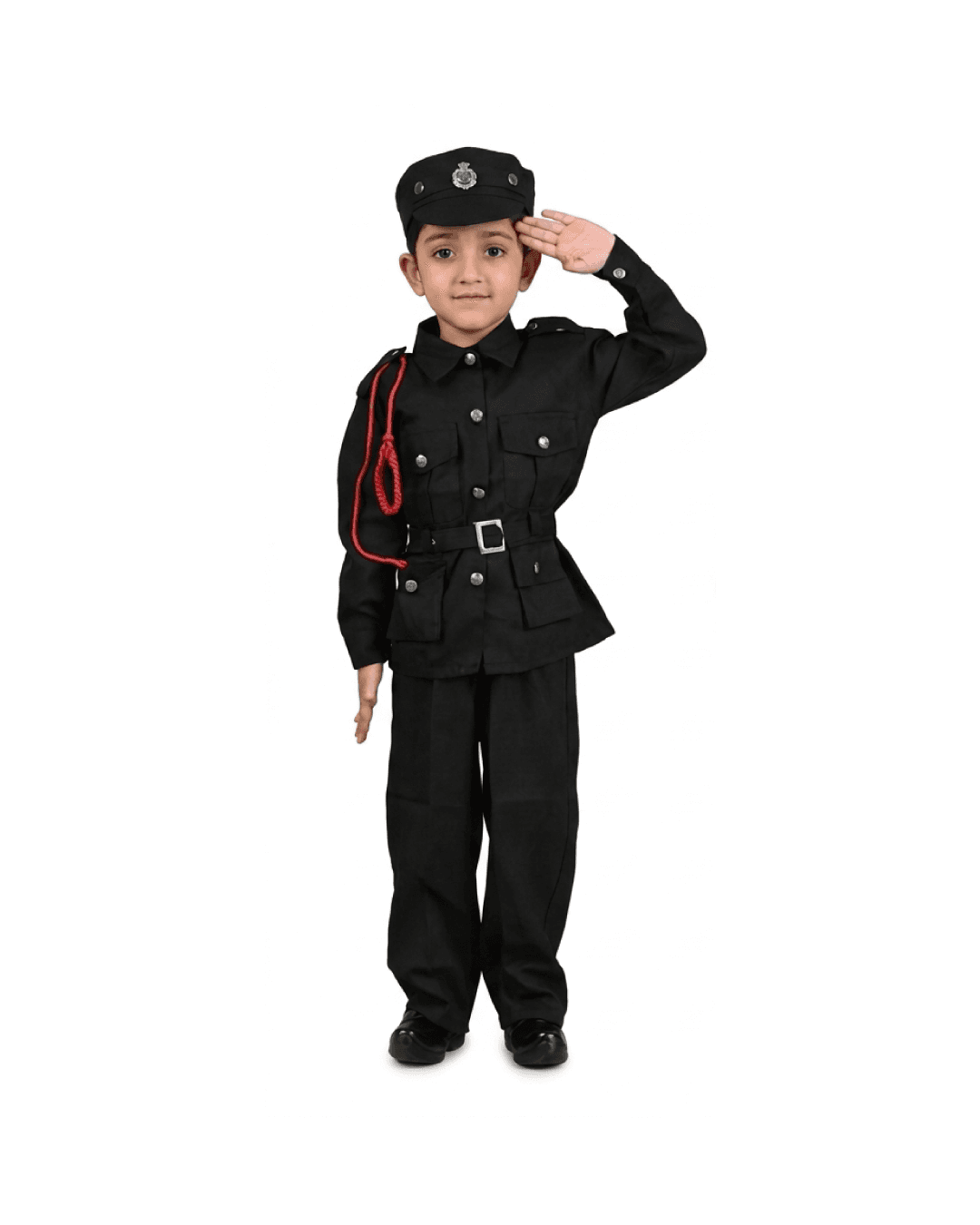 Black Commando Fancy Dress thumbnail 2