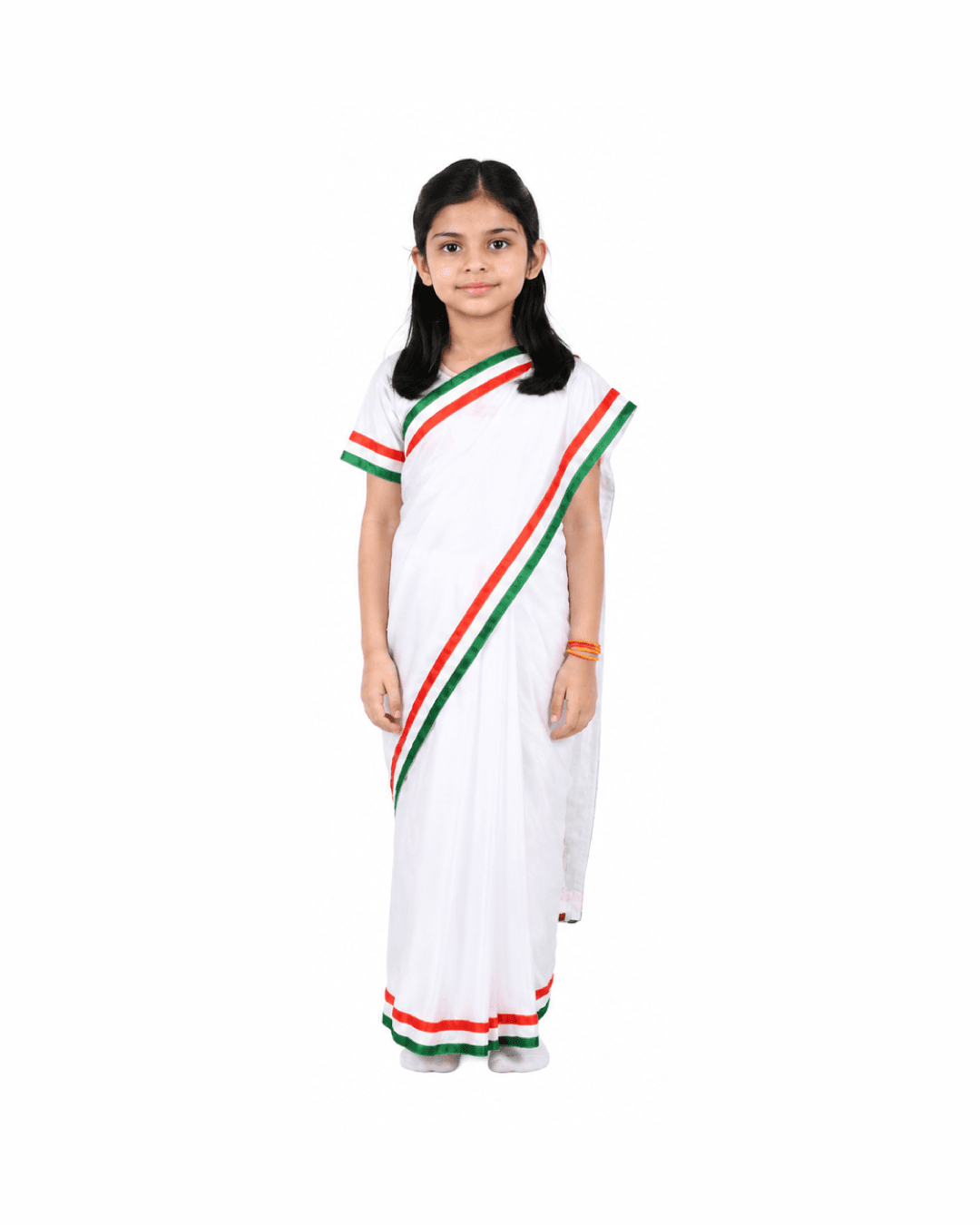 Tricolor Saree Fancy Dress