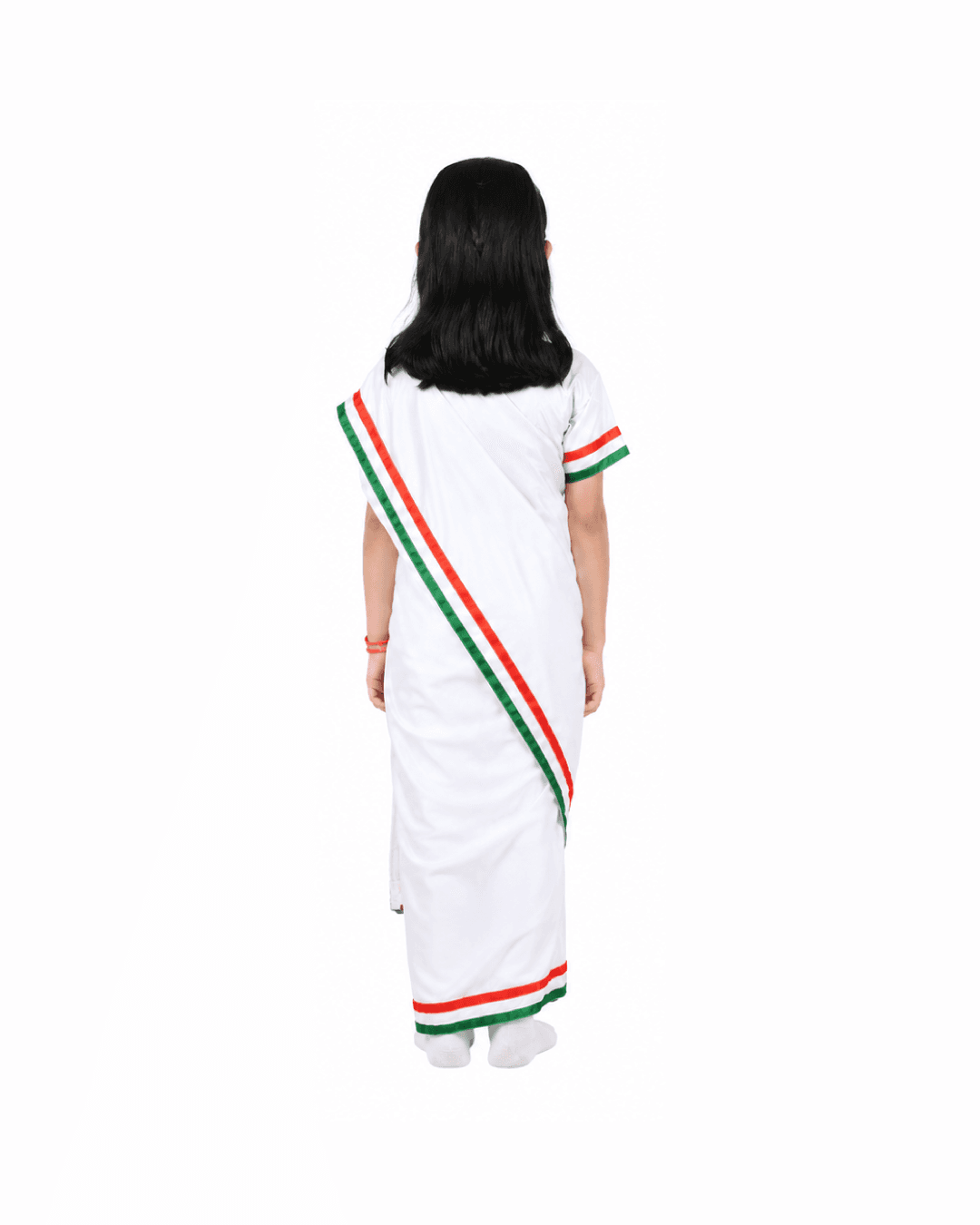 Tricolor Saree Fancy Dress thumbnail 3