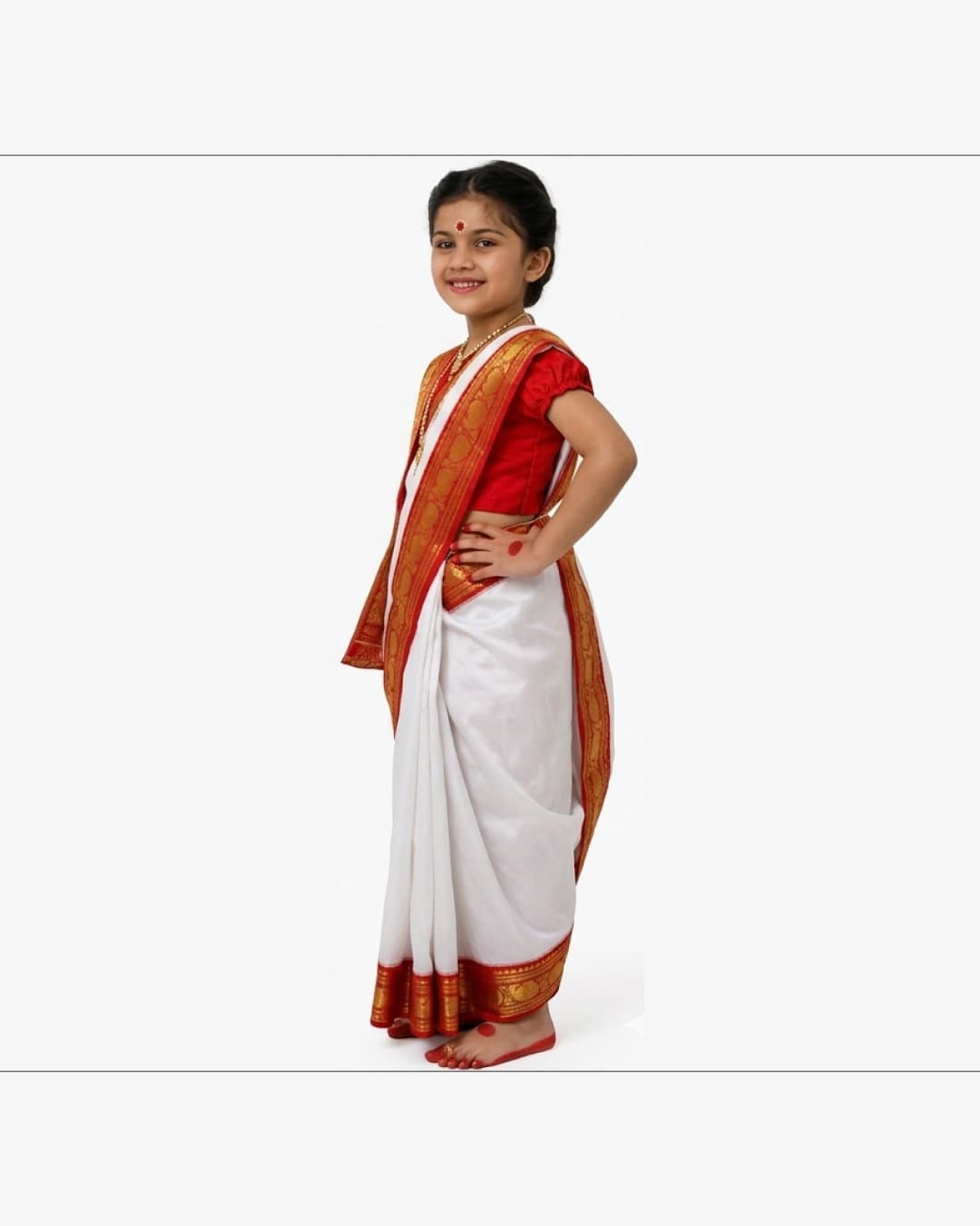 Bengali Girl Fancy Dress thumbnail 2