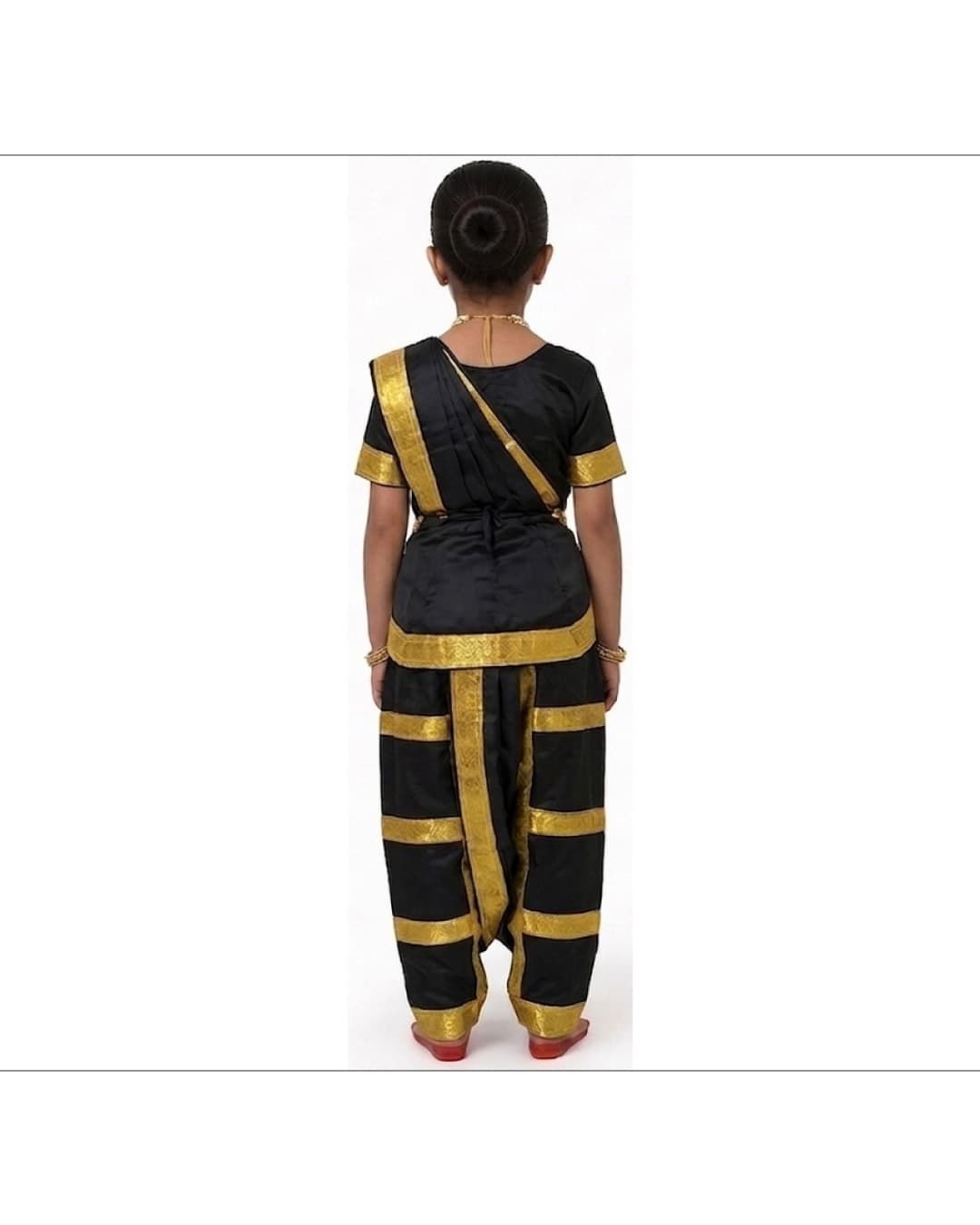 Bharatanatyam Black Fancy Dress thumbnail 3