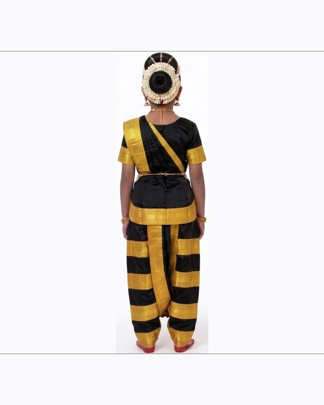 Bharatanatyam Black Heavy Fancy Dress thumbnail 3