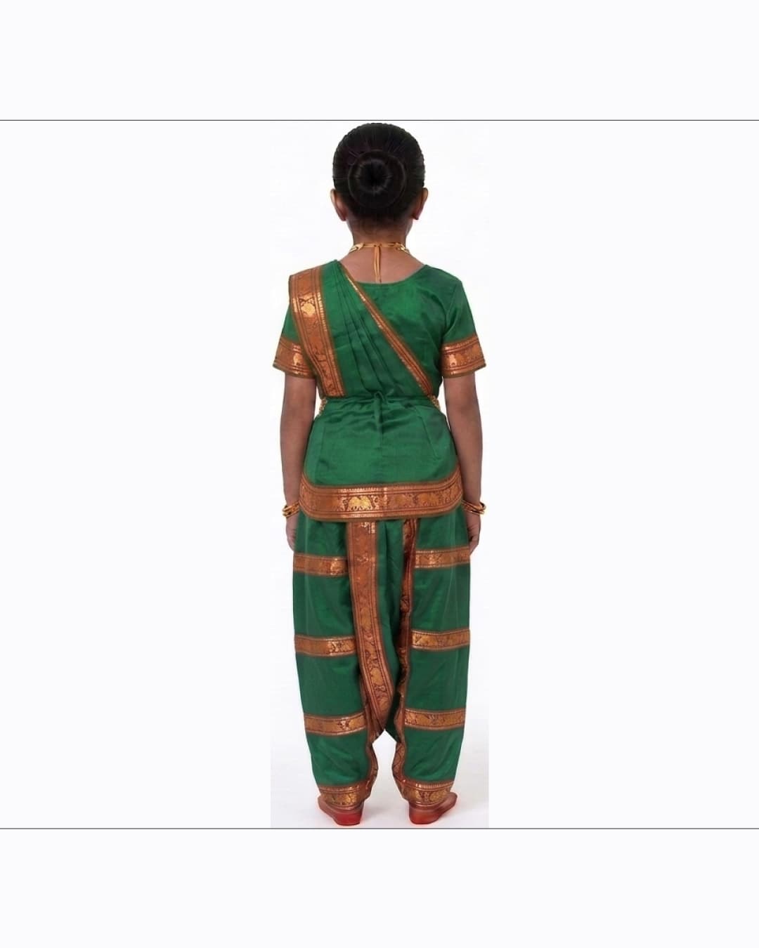 Bharatanatyam Green Fancy Dress thumbnail 3