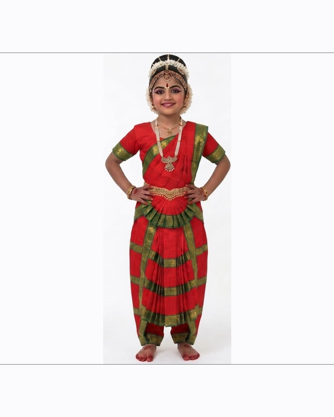 Bharatanatyam Red Fancy Dress