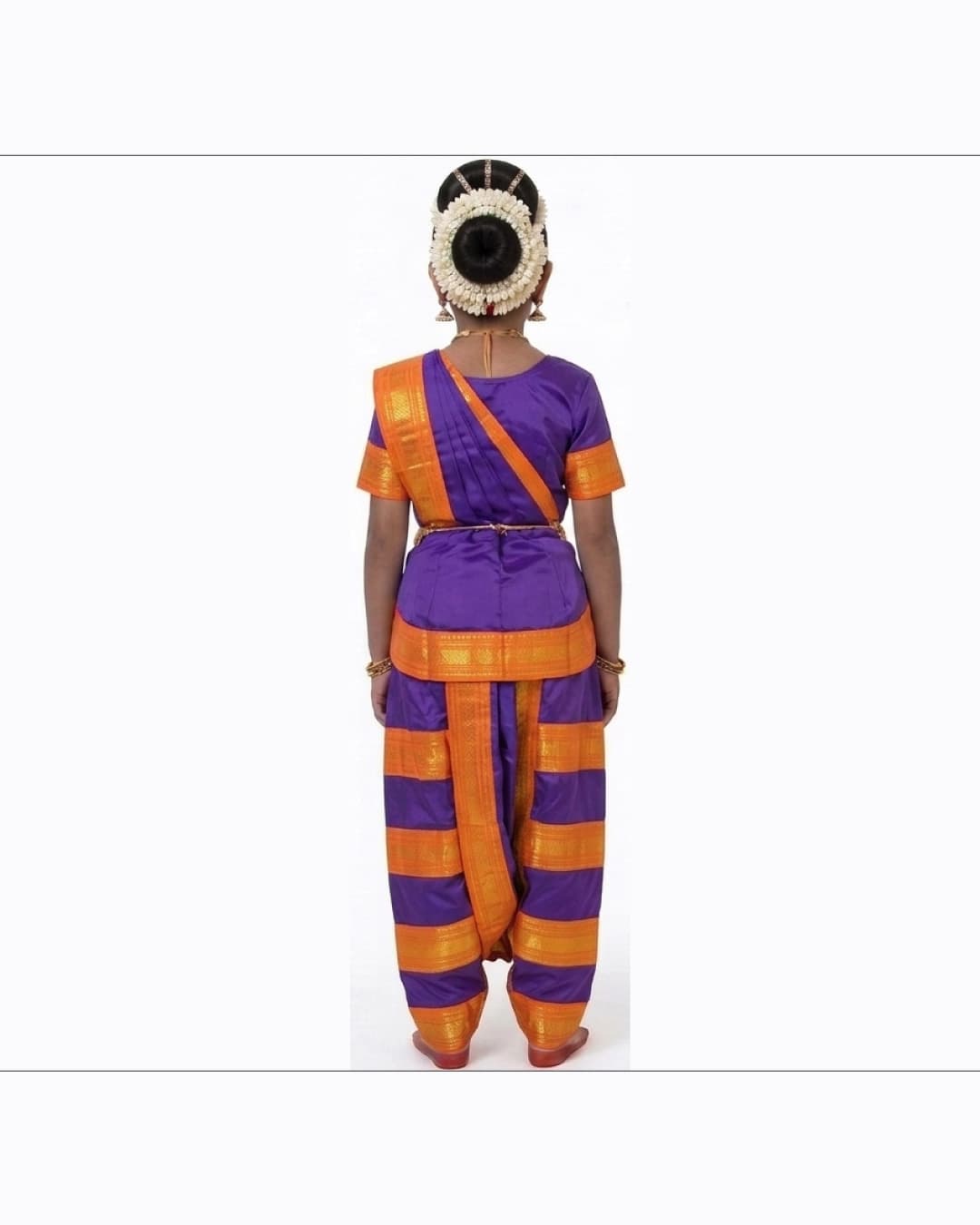 Bharatanatyam Violet Heavy Fancy Dress thumbnail 3